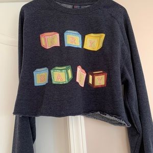 CRYBABY CROPPED SWEATER